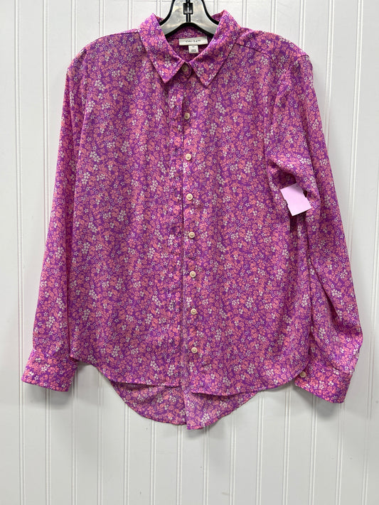 Top Ls By On 34Th In Purple, Size:Xs