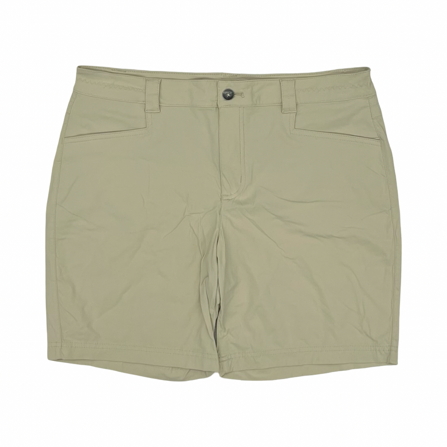 Shorts By Eddie Bauer In Tan, Size:16