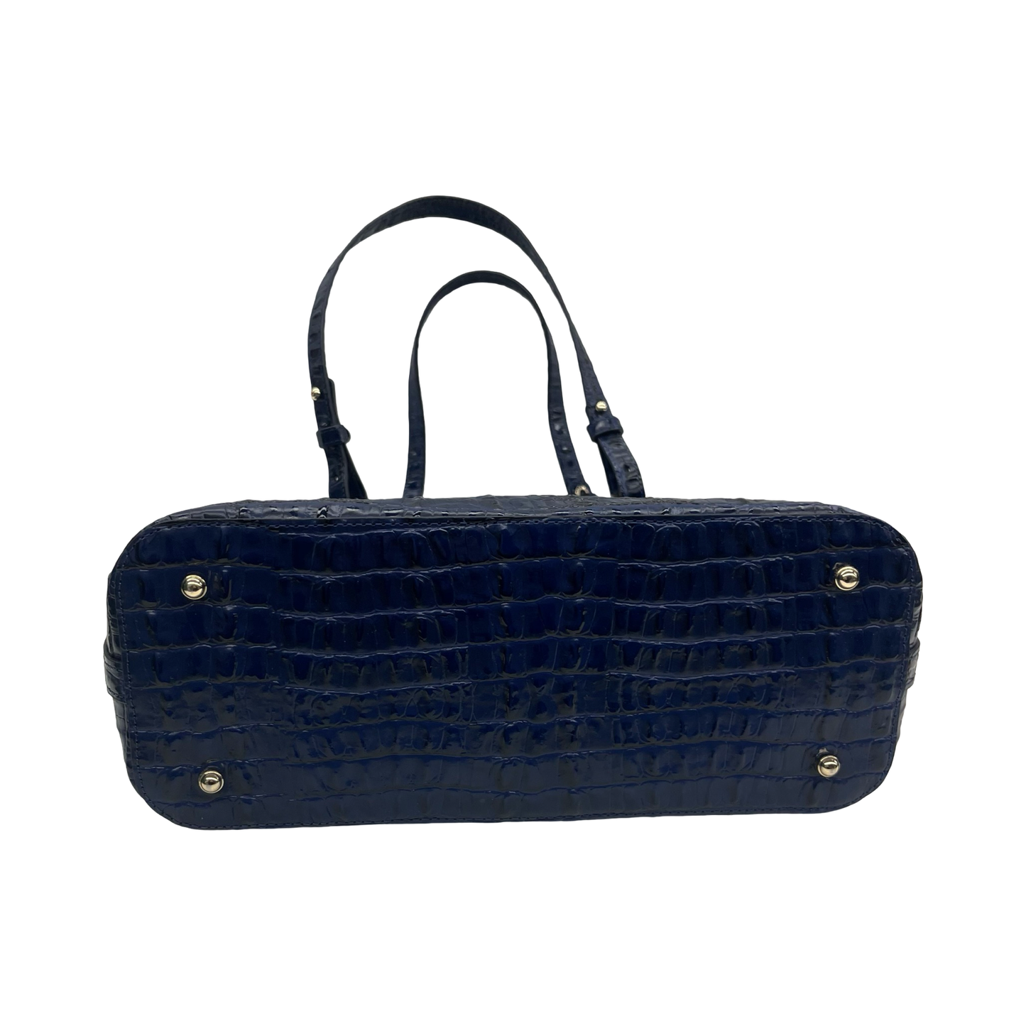 Handbag Designer By Brahmin In Blue, Size:Medium
