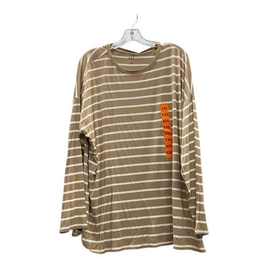 Top Ls By Gap In Tan, Size:1X