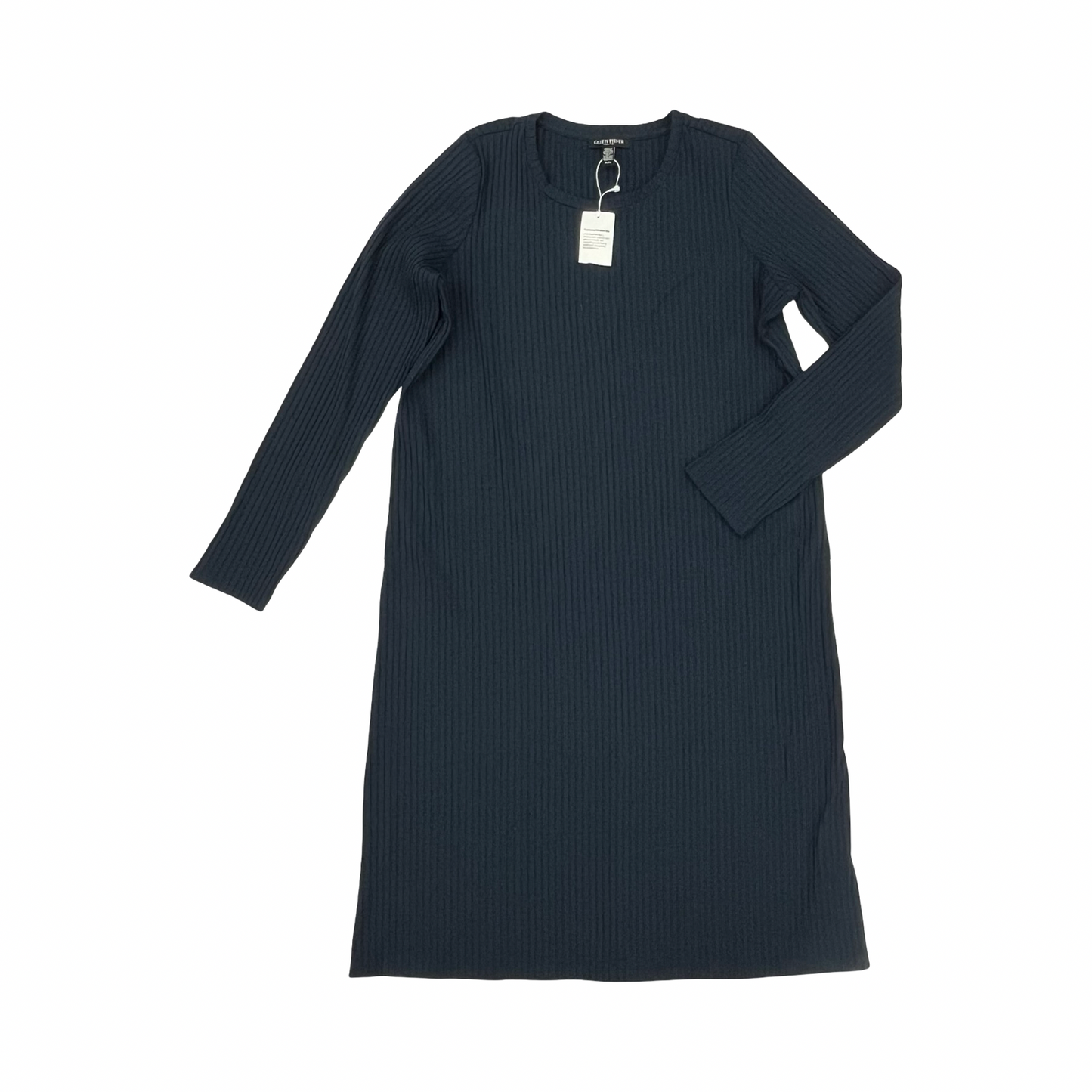 Dress Casual Midi By Eileen Fisher In Navy, Size:Lp