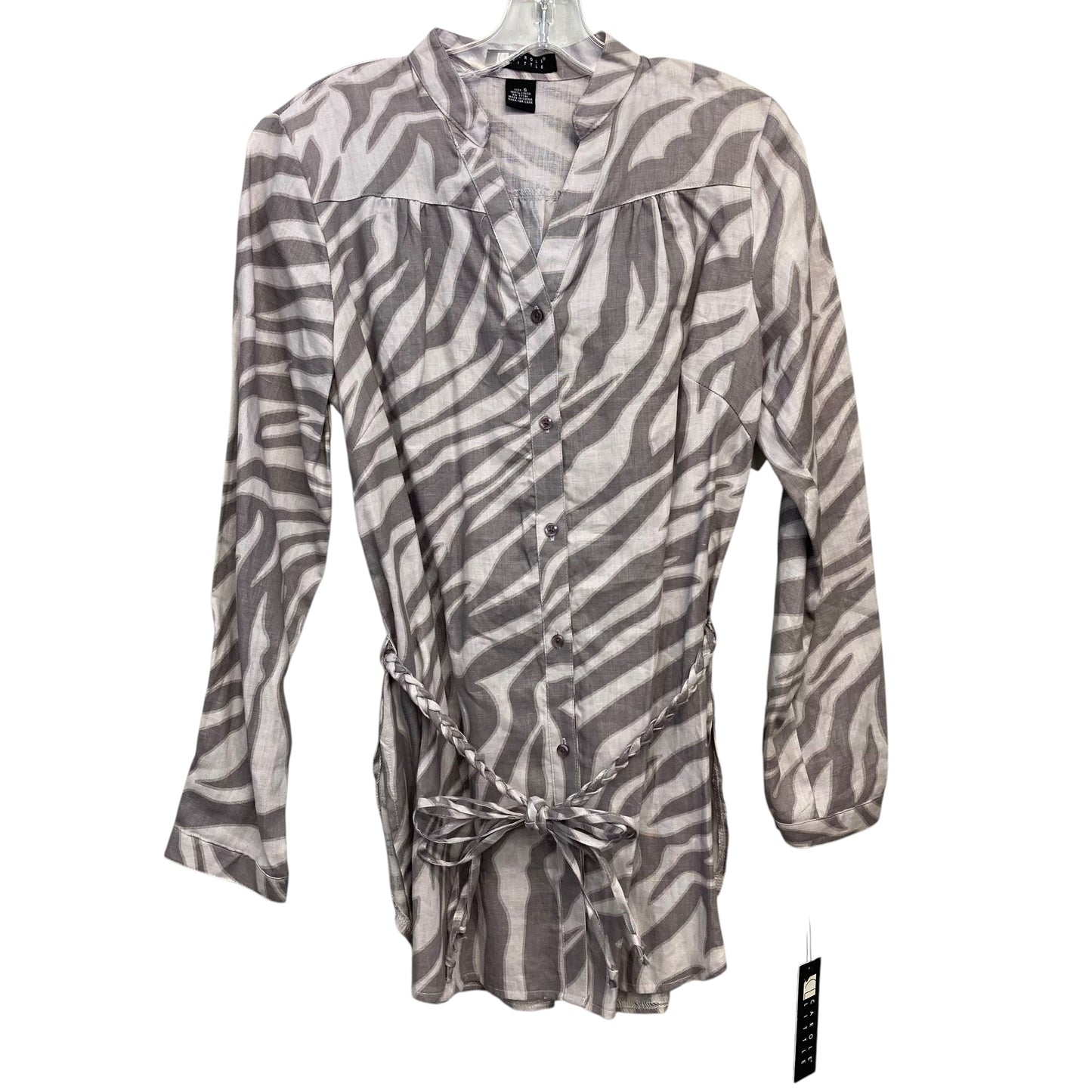 Top Ls By Carole Little In Animal Print, Size:S
