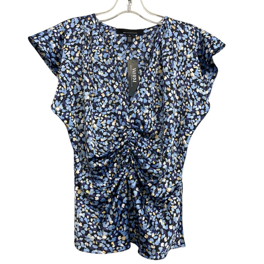 Top Ss By White House Black Market In Blue & Purple, Size:M