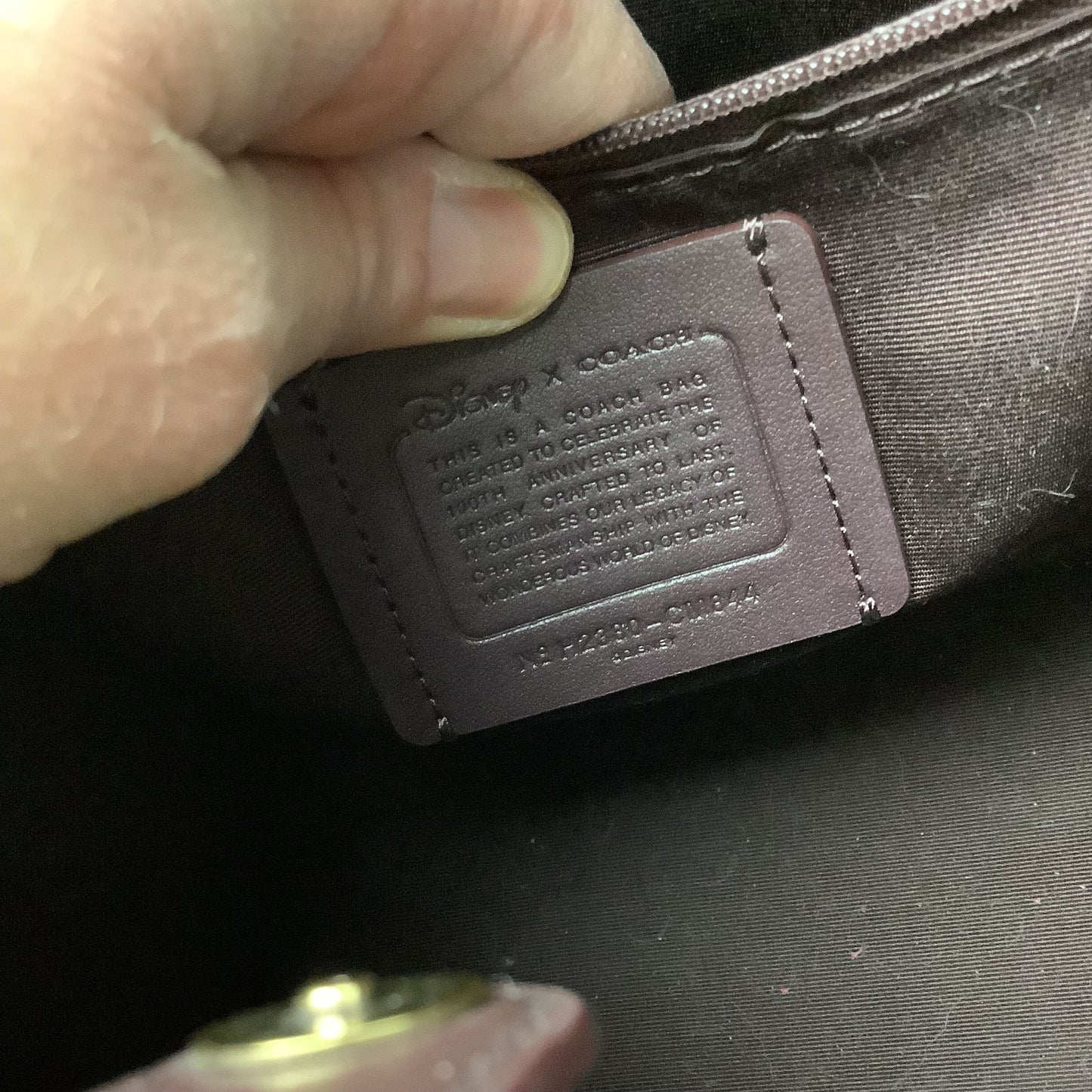 Crossbody Designer By Coach, Size: Medium