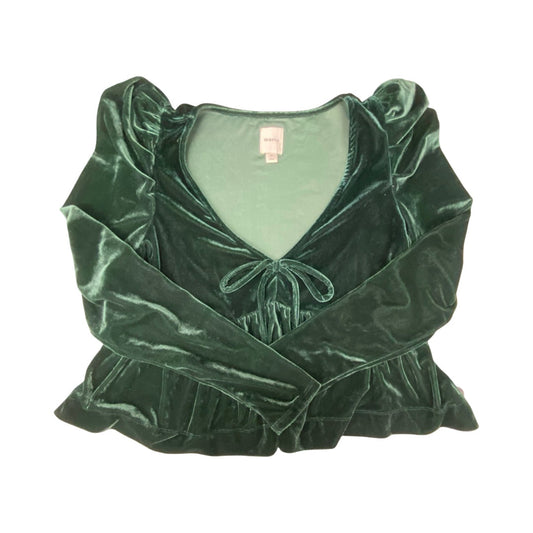 Top Ls By Maeve In Green, Size:M