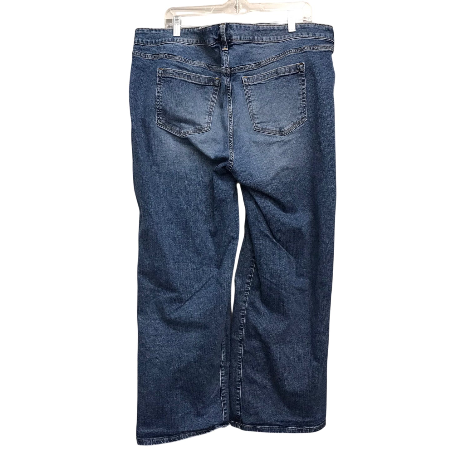 Jeans Wide Leg By Torrid In Blue Denim, Size:18