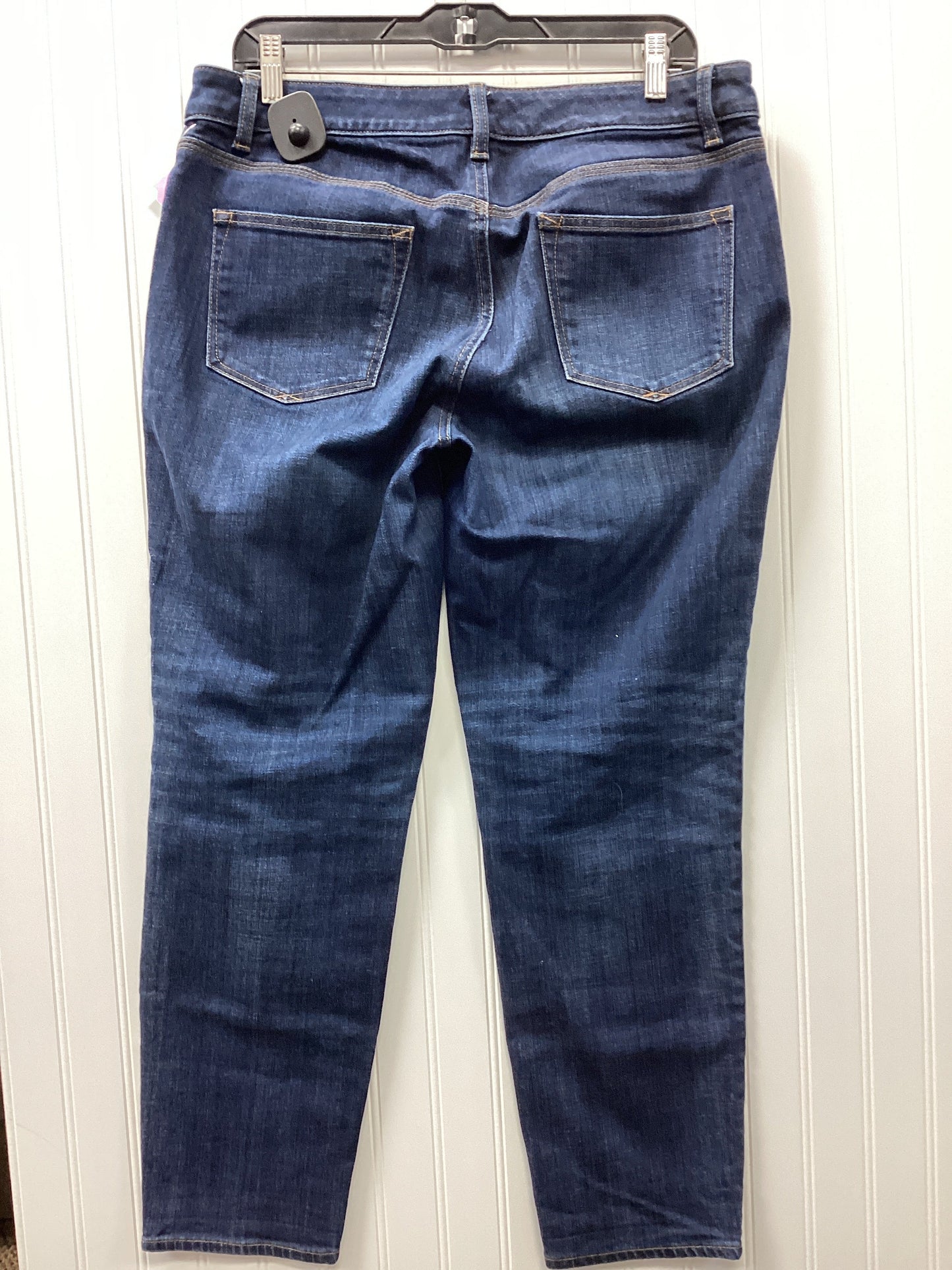 Jeans Boyfriend By Talbots In Blue Denim, Size:8
