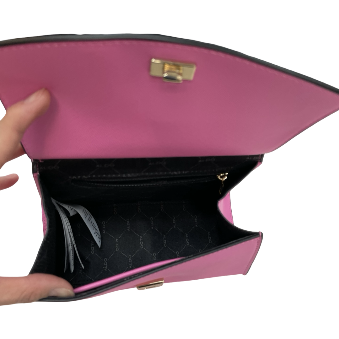 Handbag By Aldo In Pink, Size:Small