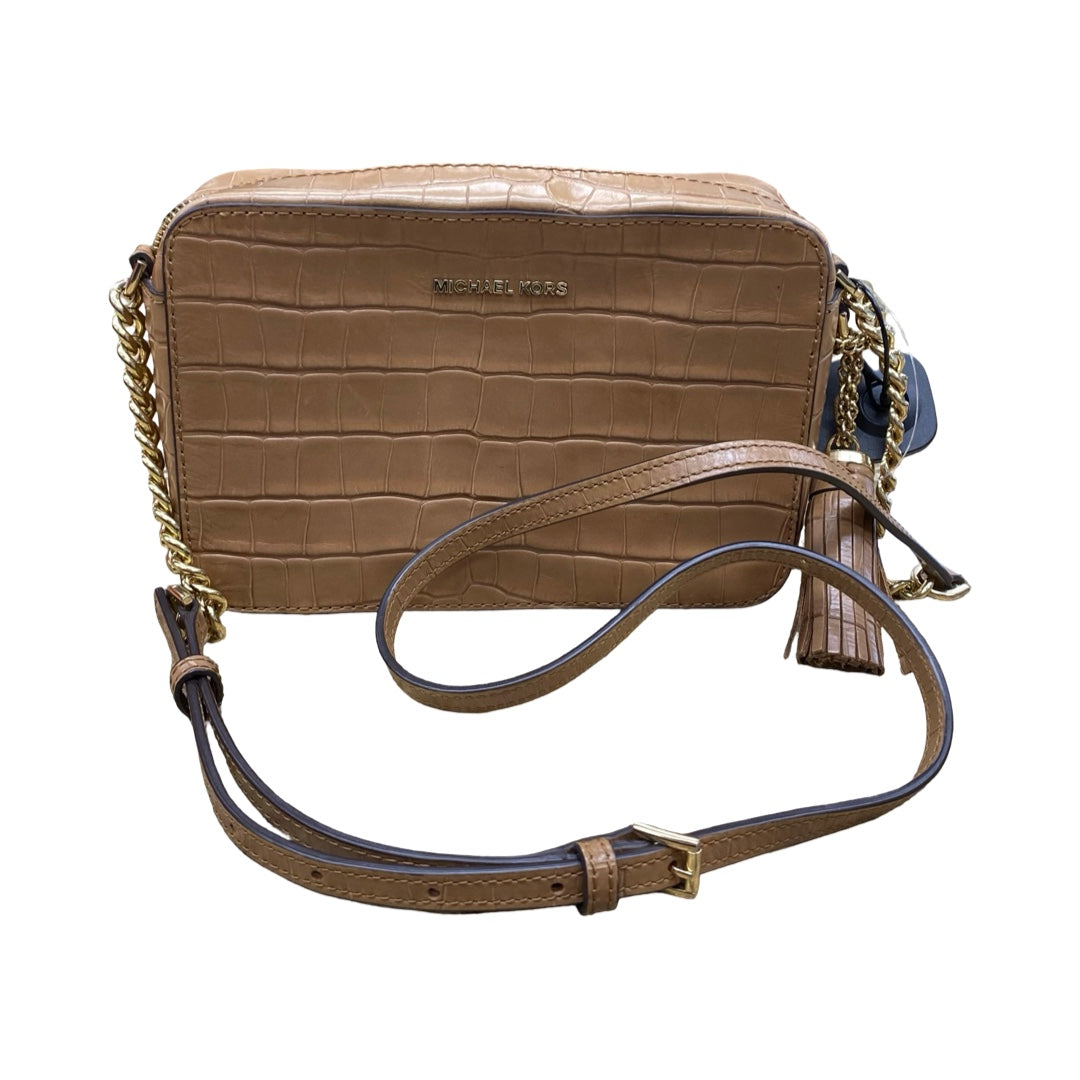 Handbag Designer By Michael Kors In Brown, Size:Medium