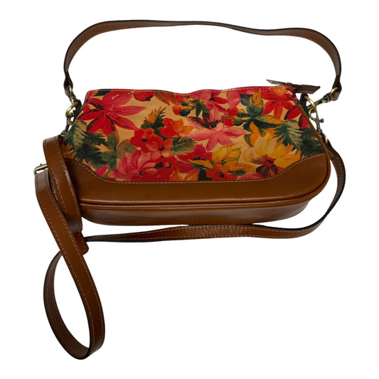 Crossbody Designer By Patricia Nash In Brown, Size:Medium