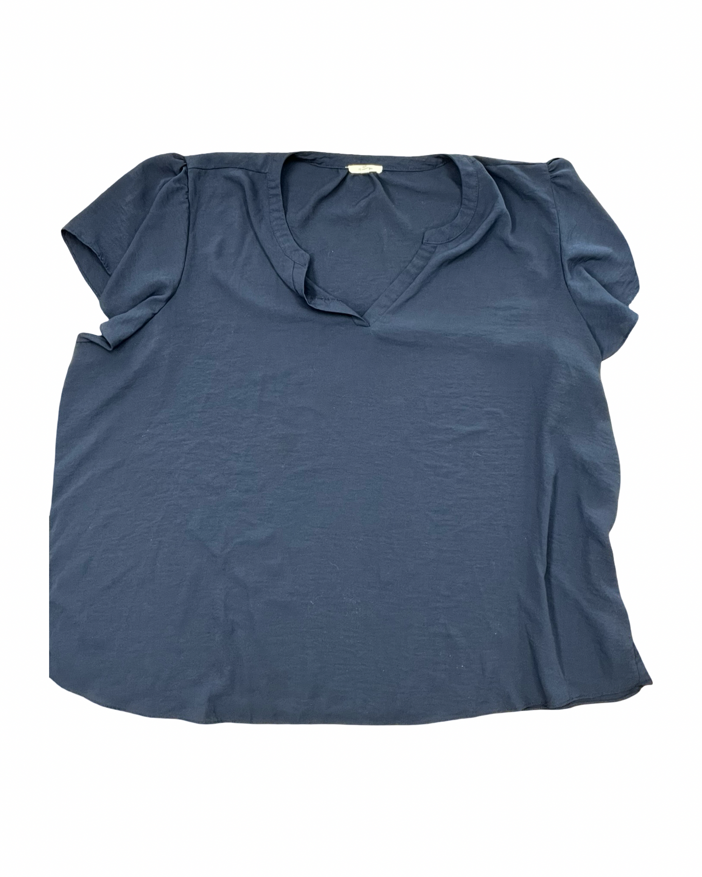 Top Sleeveless By Maurices In Navy, Size:4X