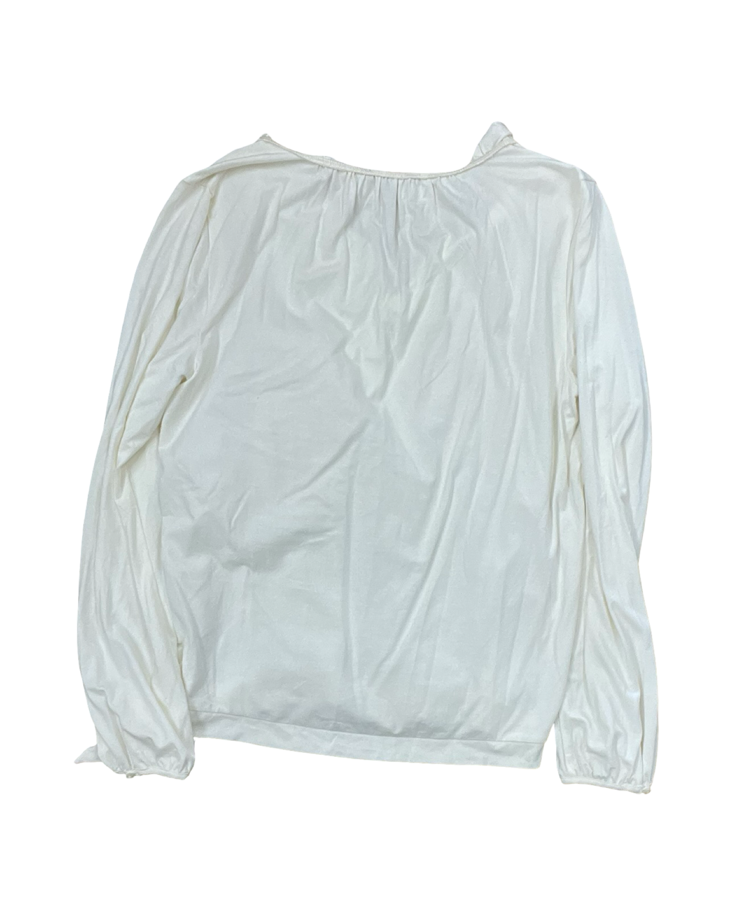 Top Ls By J. Crew In Cream, Size:M