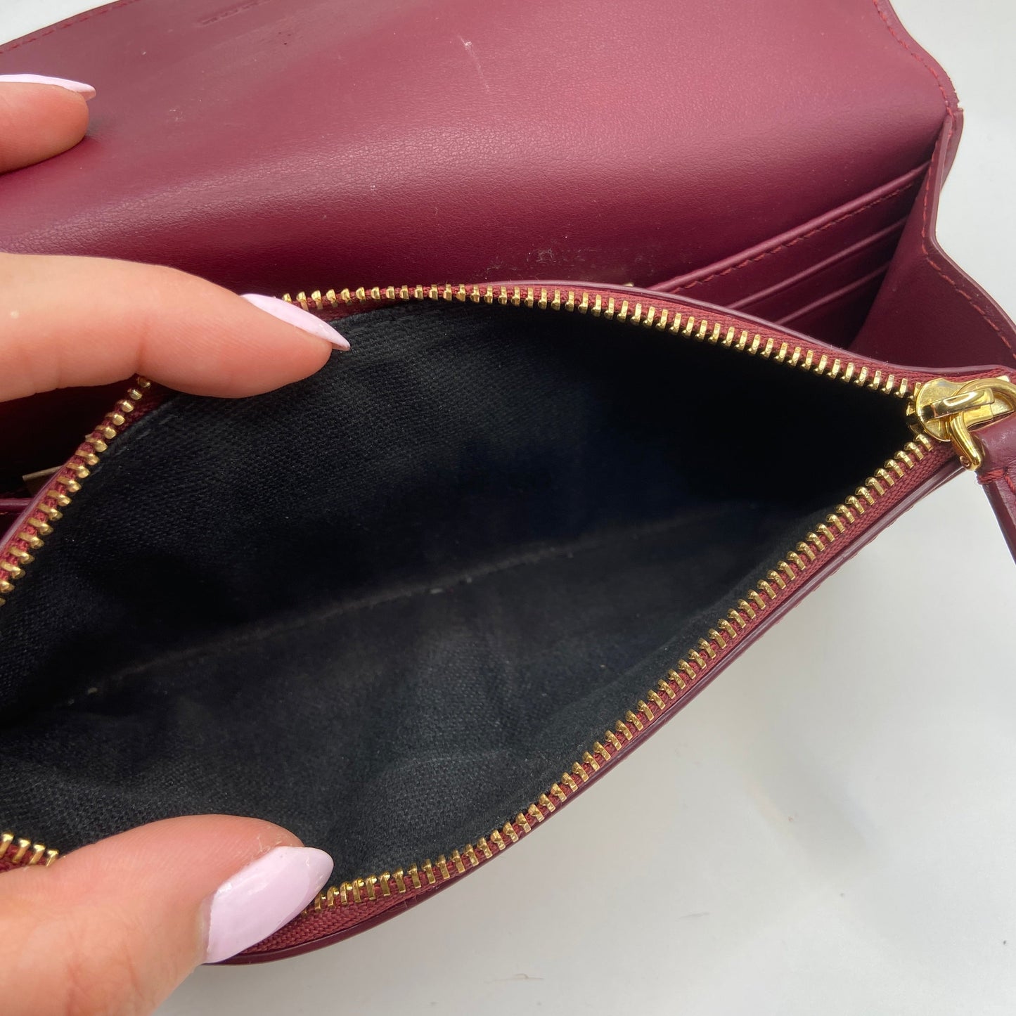 Wallet Luxury Designer By Burberry, Size: Medium