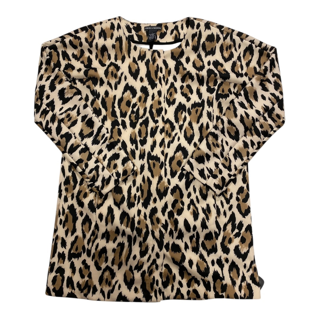 Blazer By Chelsea And Theodore In Animal Print, Size:L