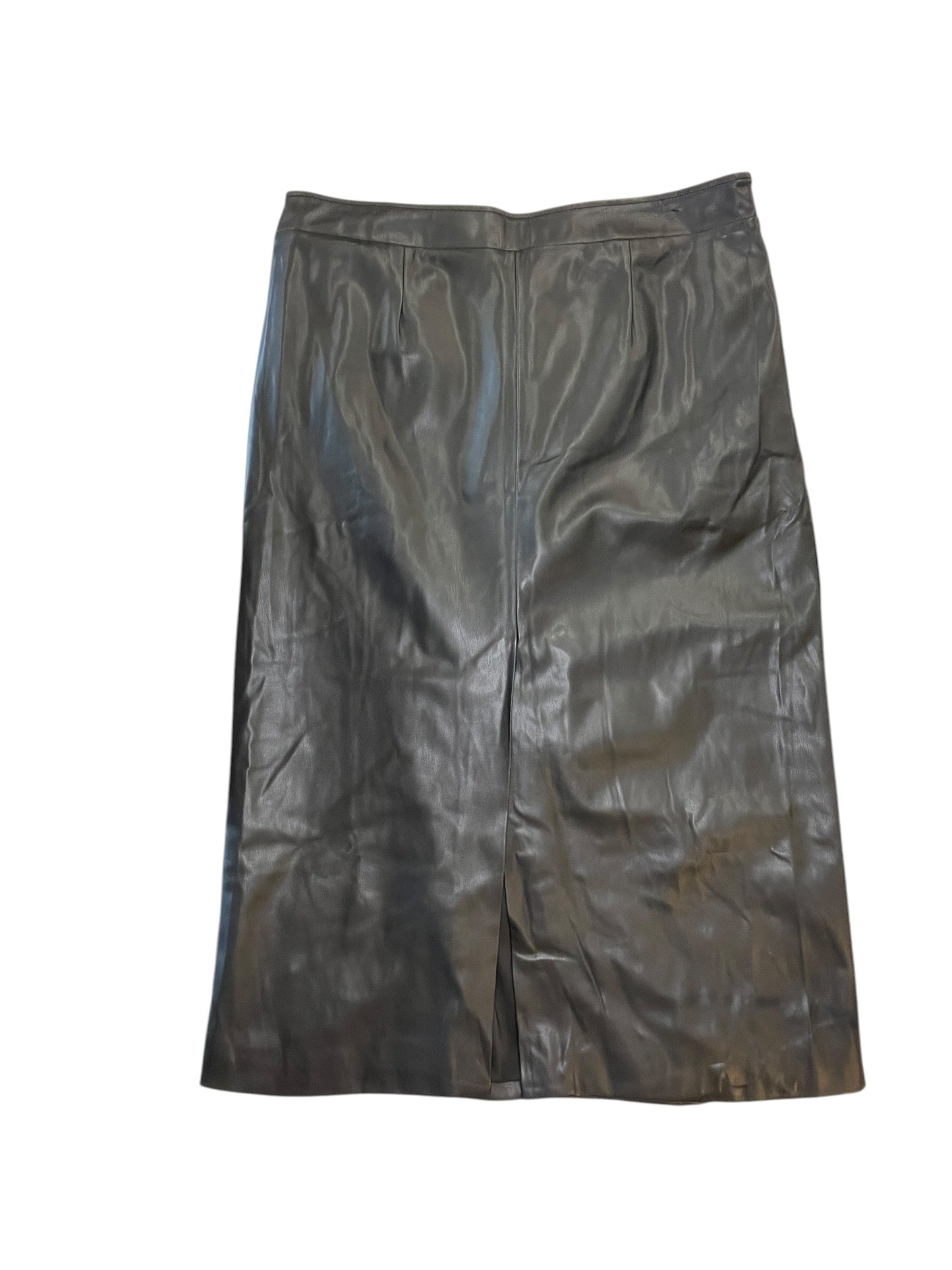 Skirt Midi By Arula In Black, Size:1X