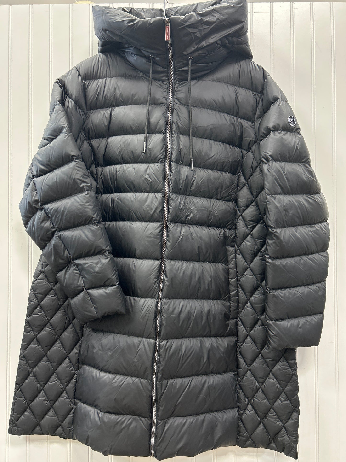 Coat Puffer & Quilted By Michael By Michael Kors In Black, Size:2X