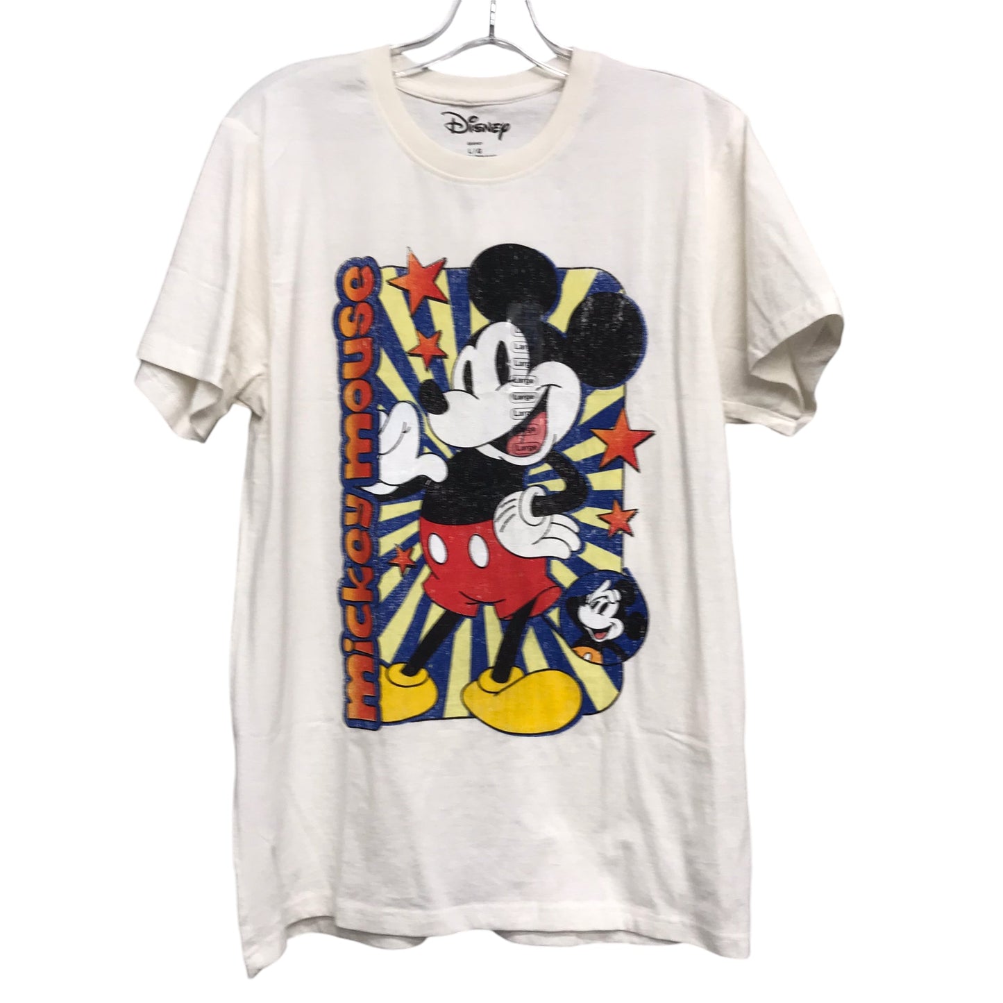 Top Ss By Disney Store In White, Size:L