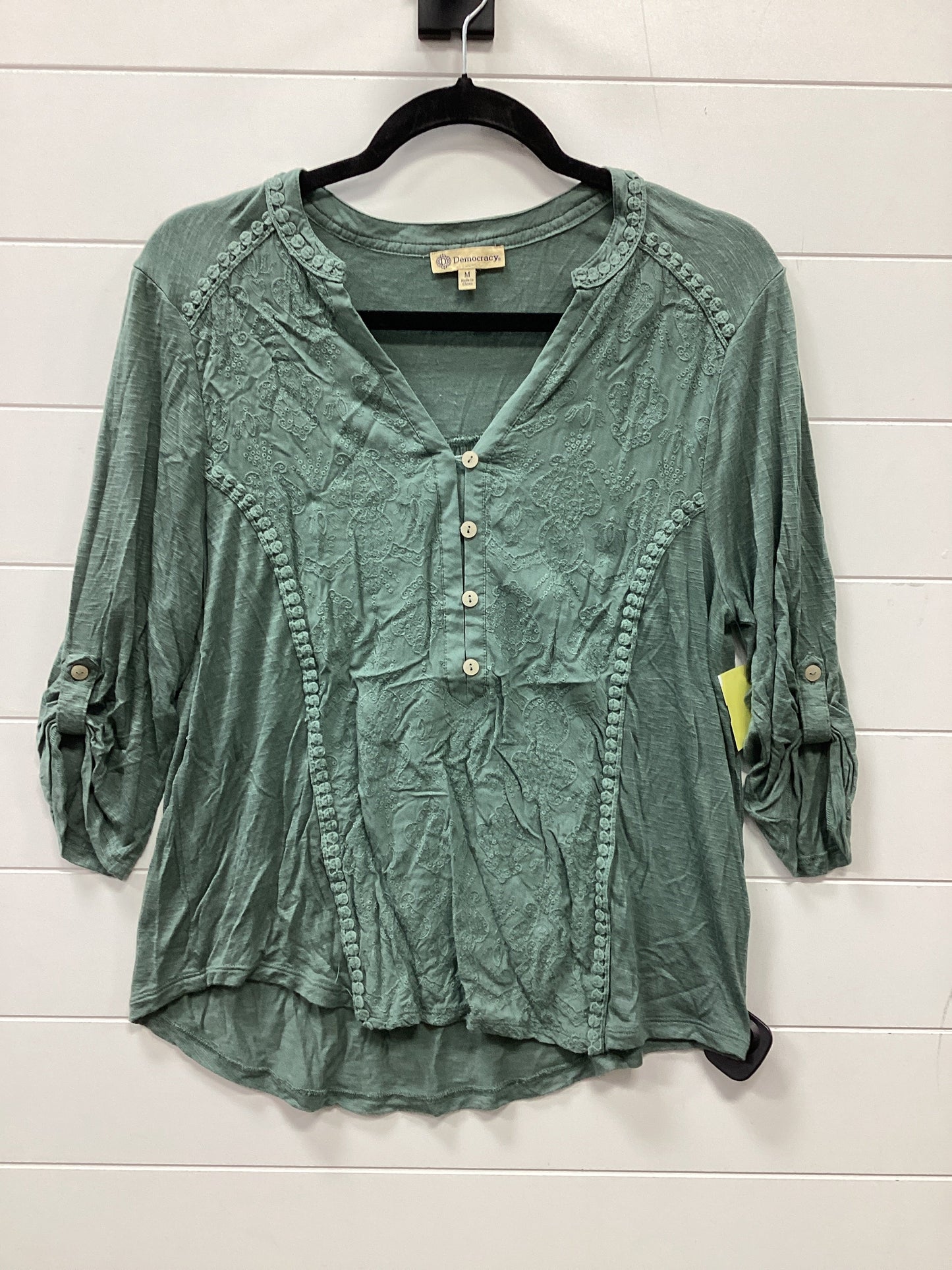 Top Ls By Democracy In Green, Size:M