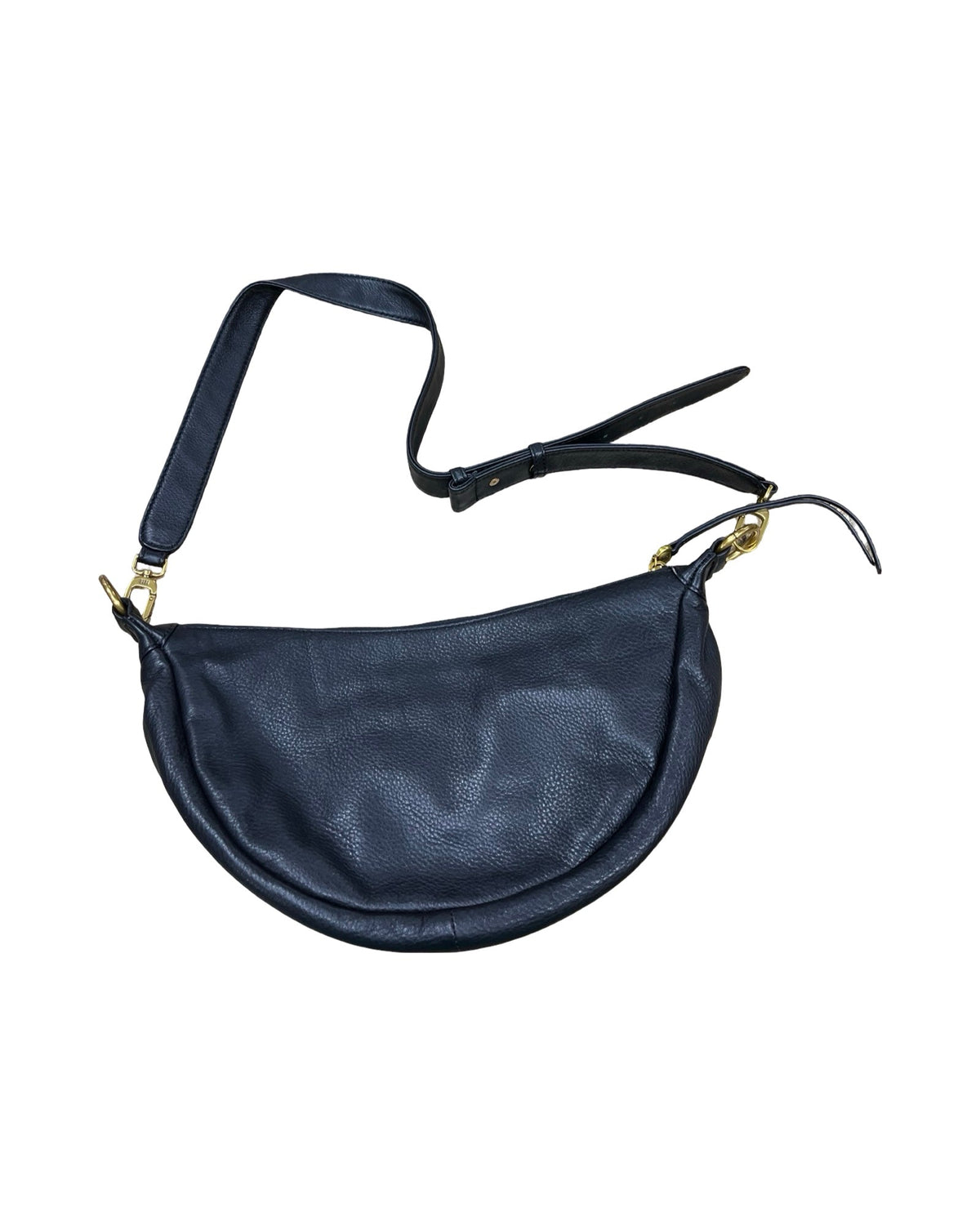 Crossbody Leather By Hobo Intl In Black, Size:Medium