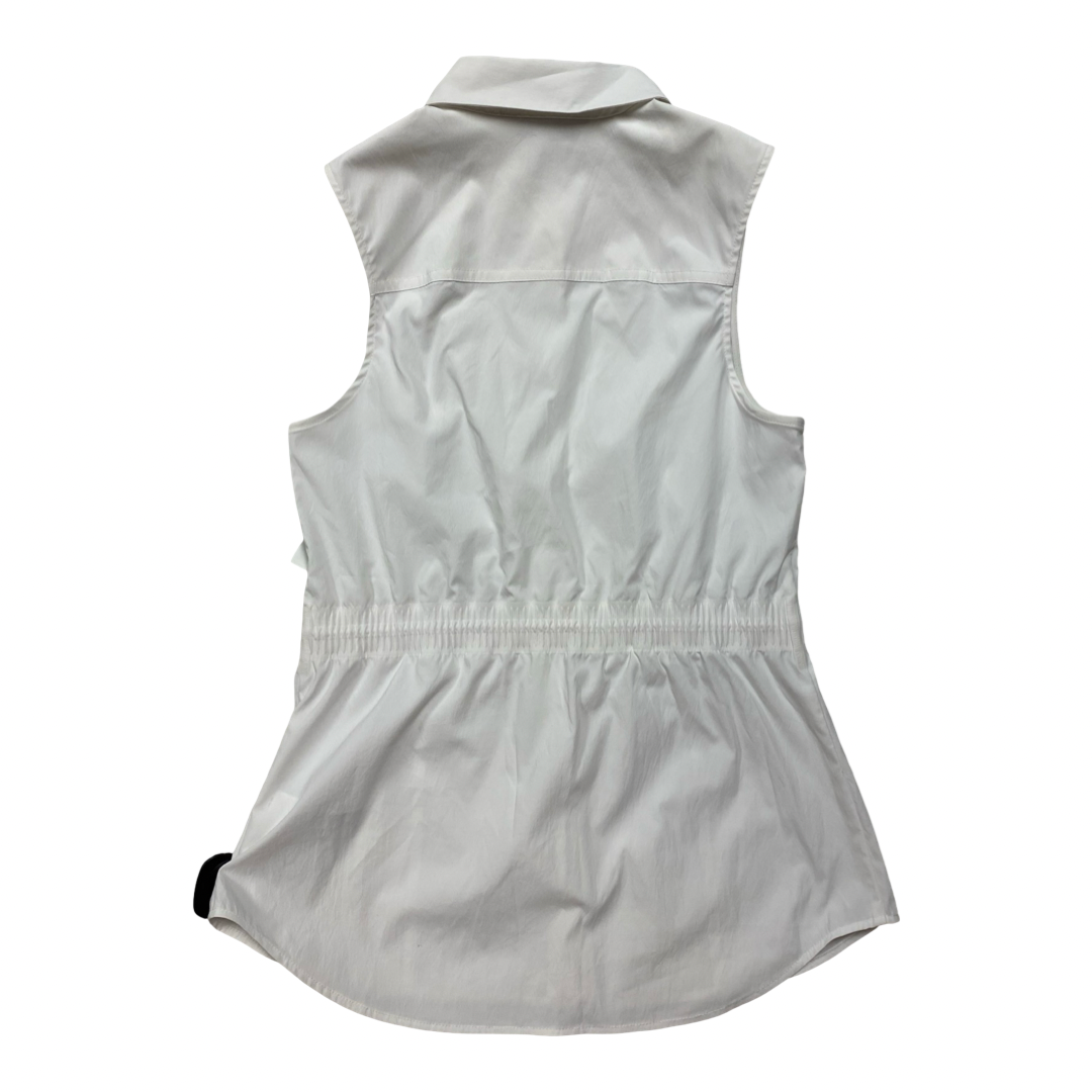 Top Sleeveless By Athleta In White, Size:Xs
