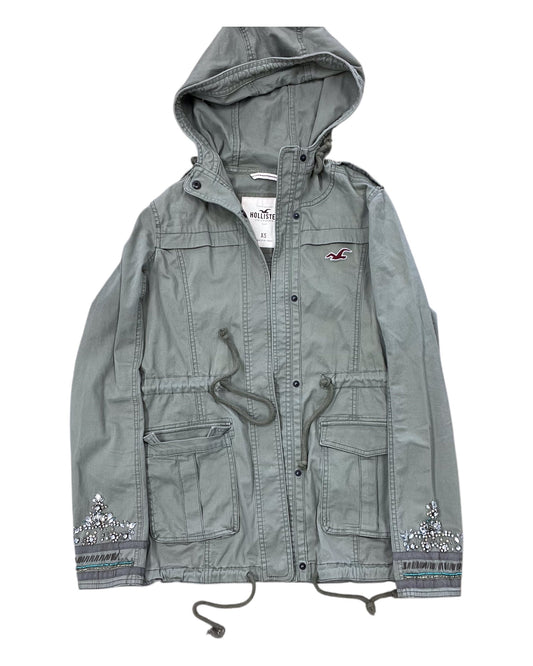 Jacket Other By Hollister In Green, Size:Xs