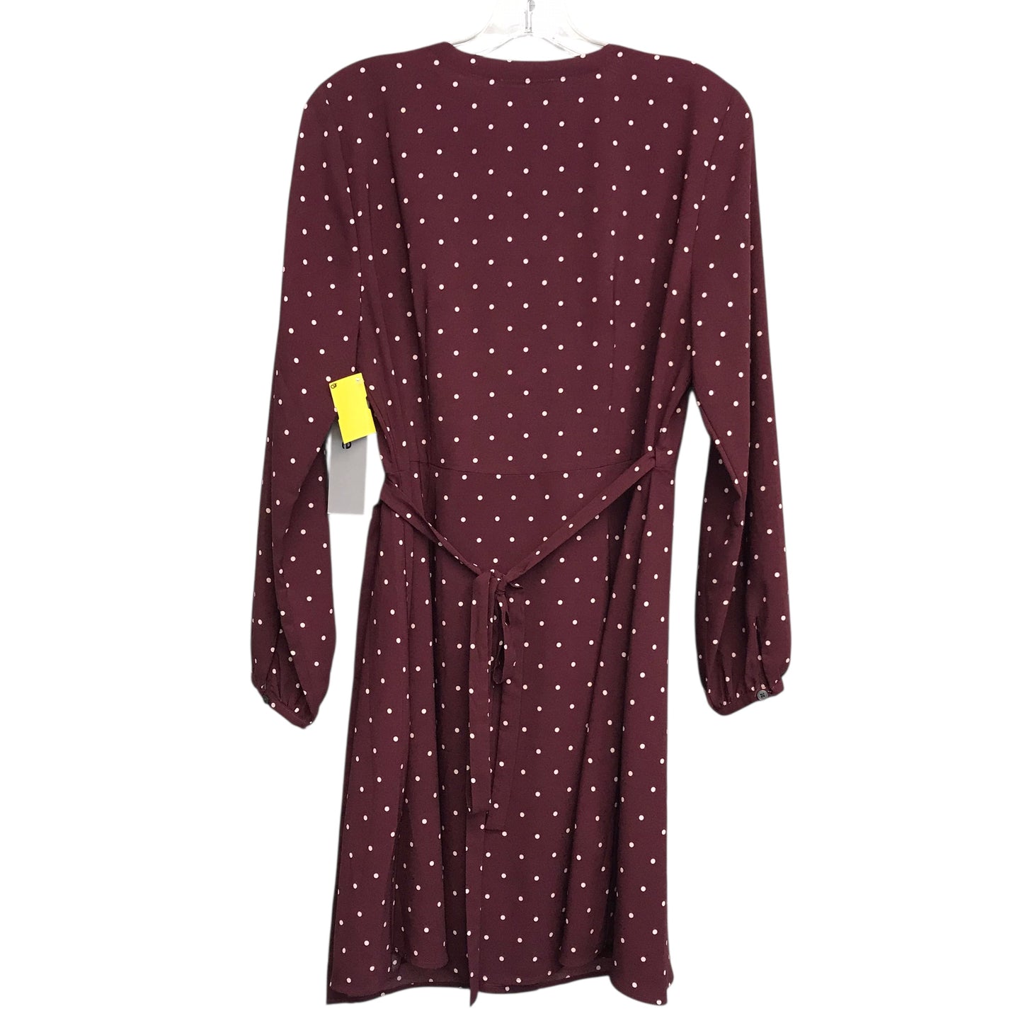 Dress Work By Loft In Polkadot Pattern, Size:Mp