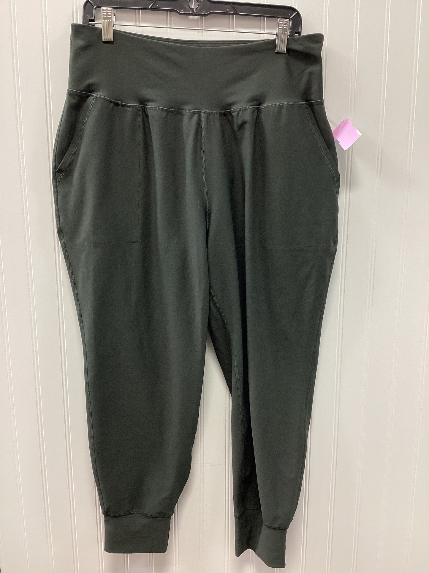 Athletic Pants By Old Navy In Green, Size:Xlp
