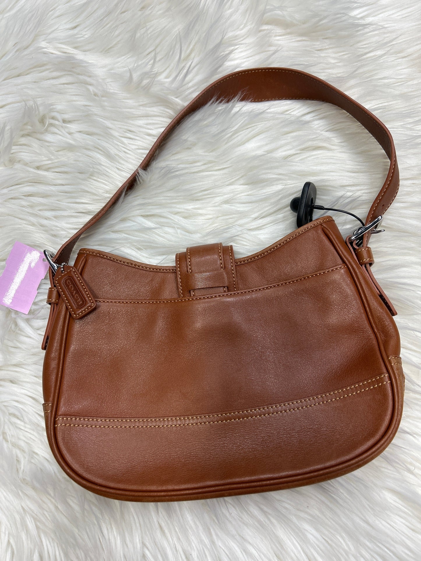 Handbag Designer By Coach In Brown, Size:Medium