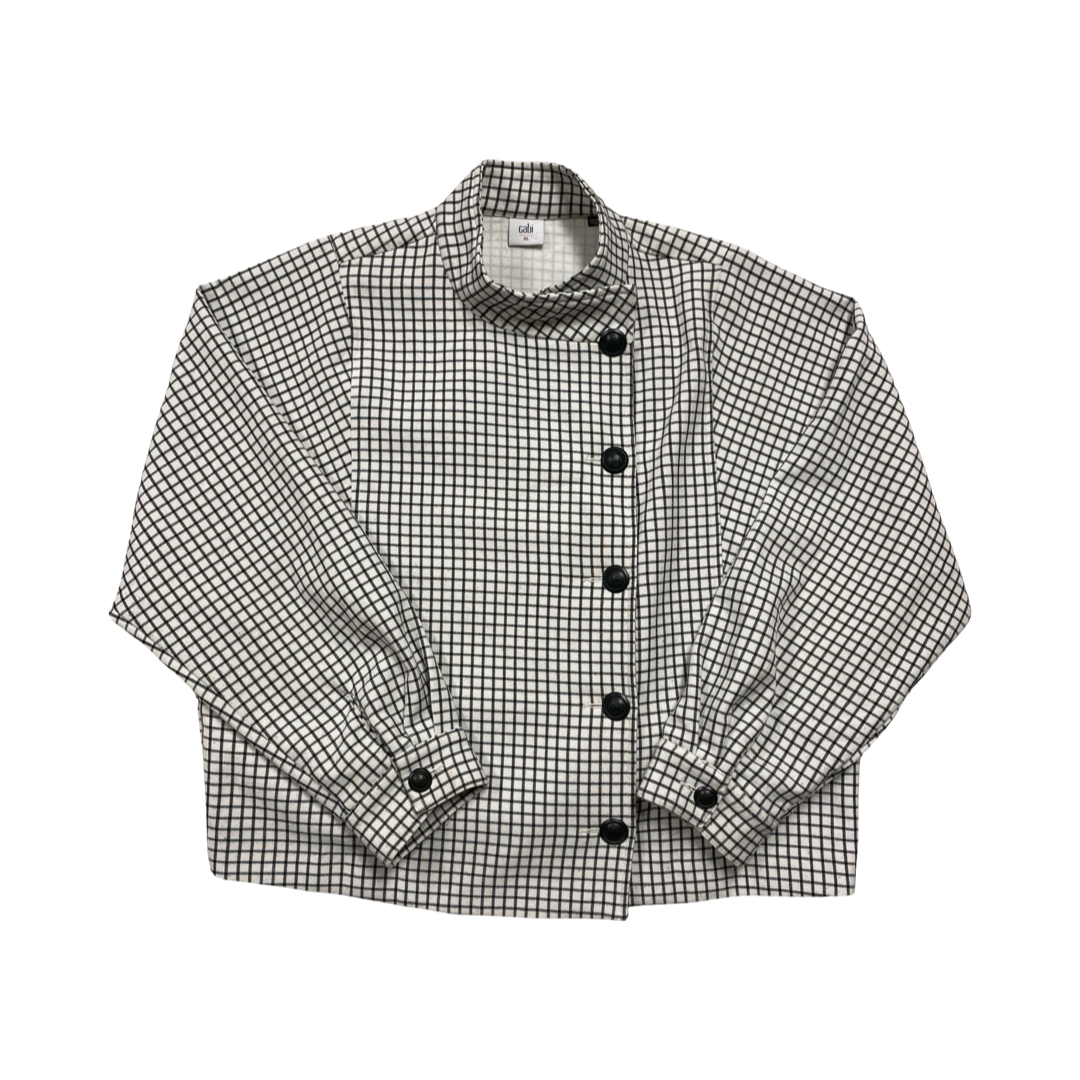 Blazer By Cabi In Black & White, Size:Xl