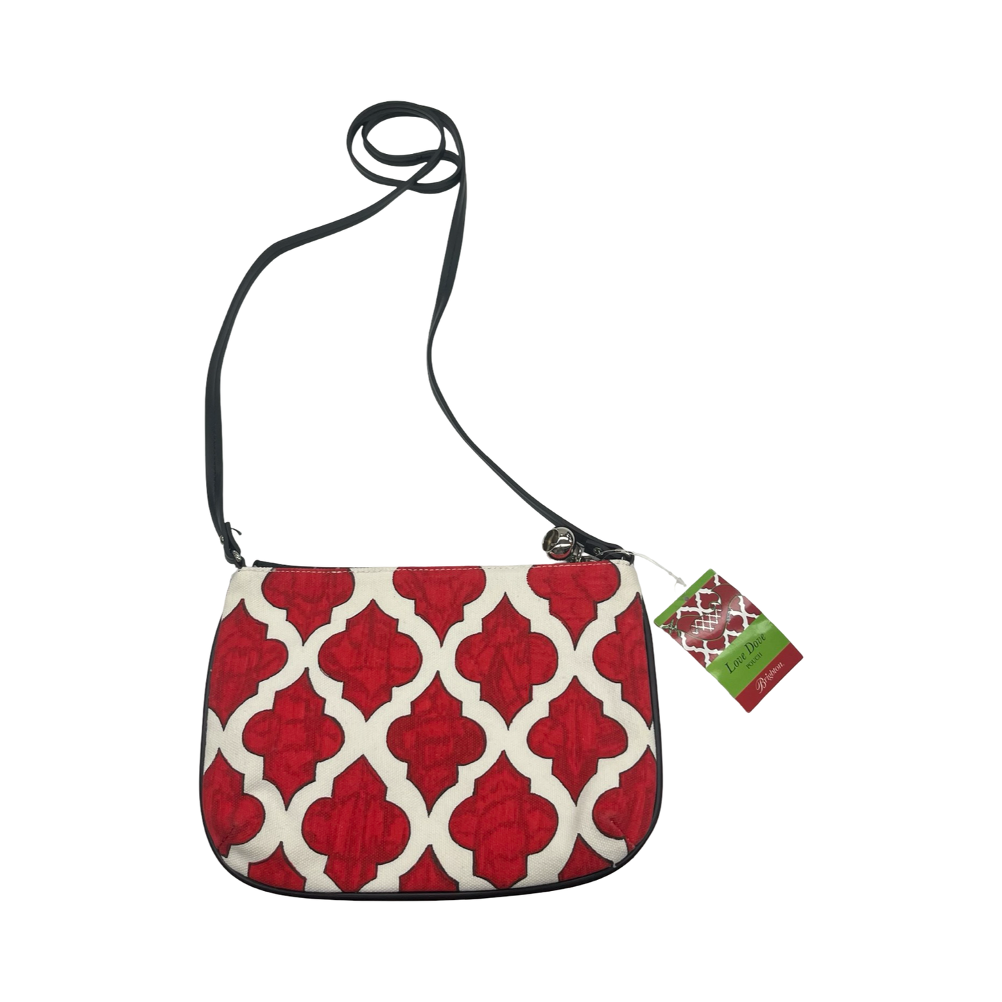 Crossbody By Brighton In Cream & Red, Size:Small