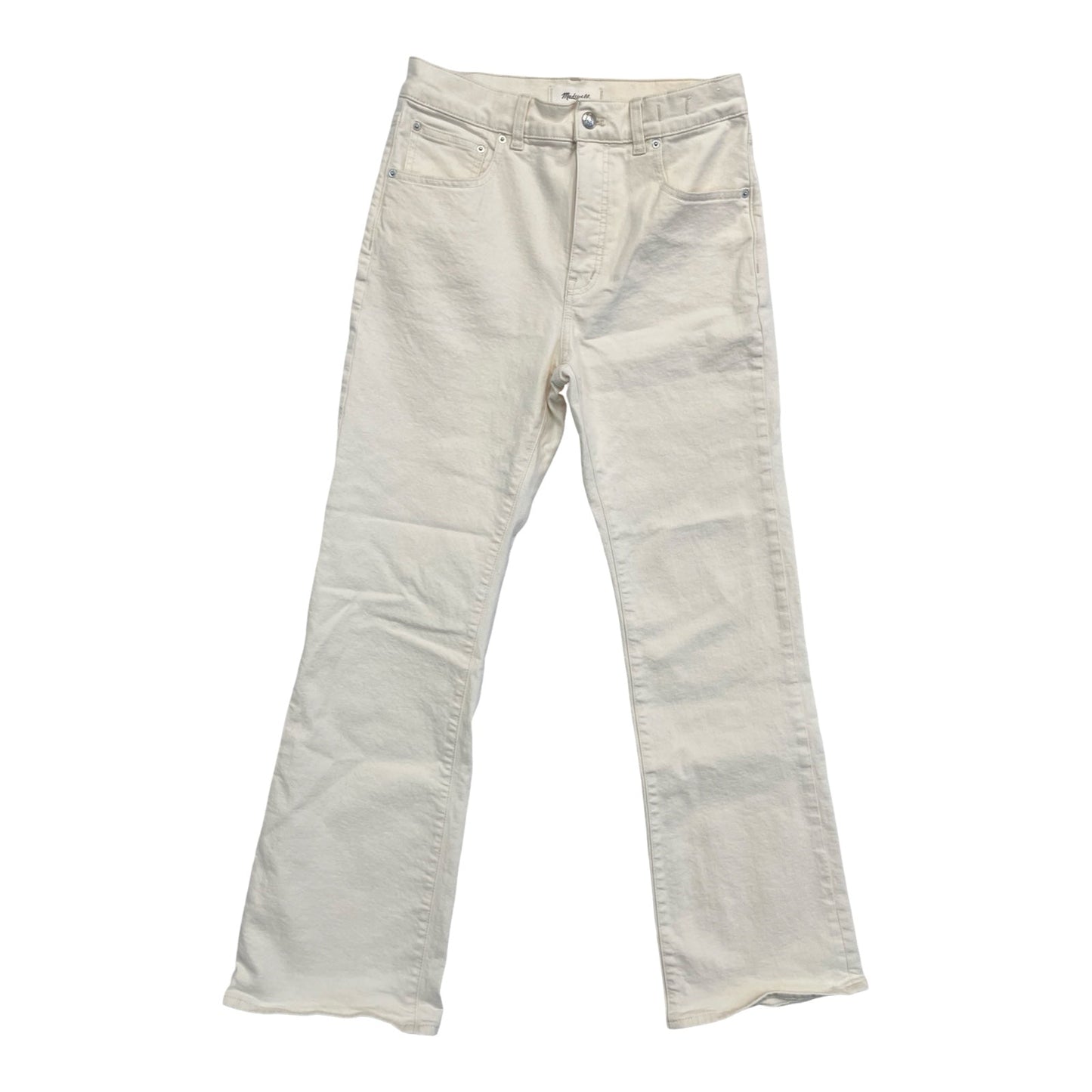 Jeans Straight By Madewell In Cream, Size:6