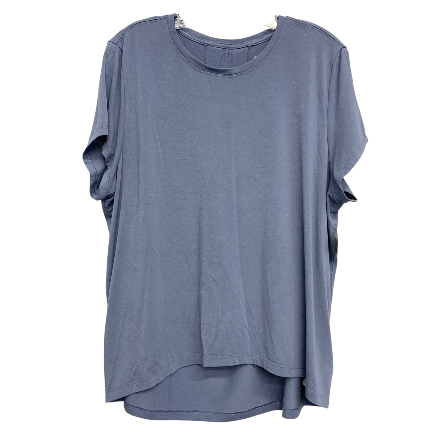 Athletic Top Ss By Athleta In Blue, Size:M
