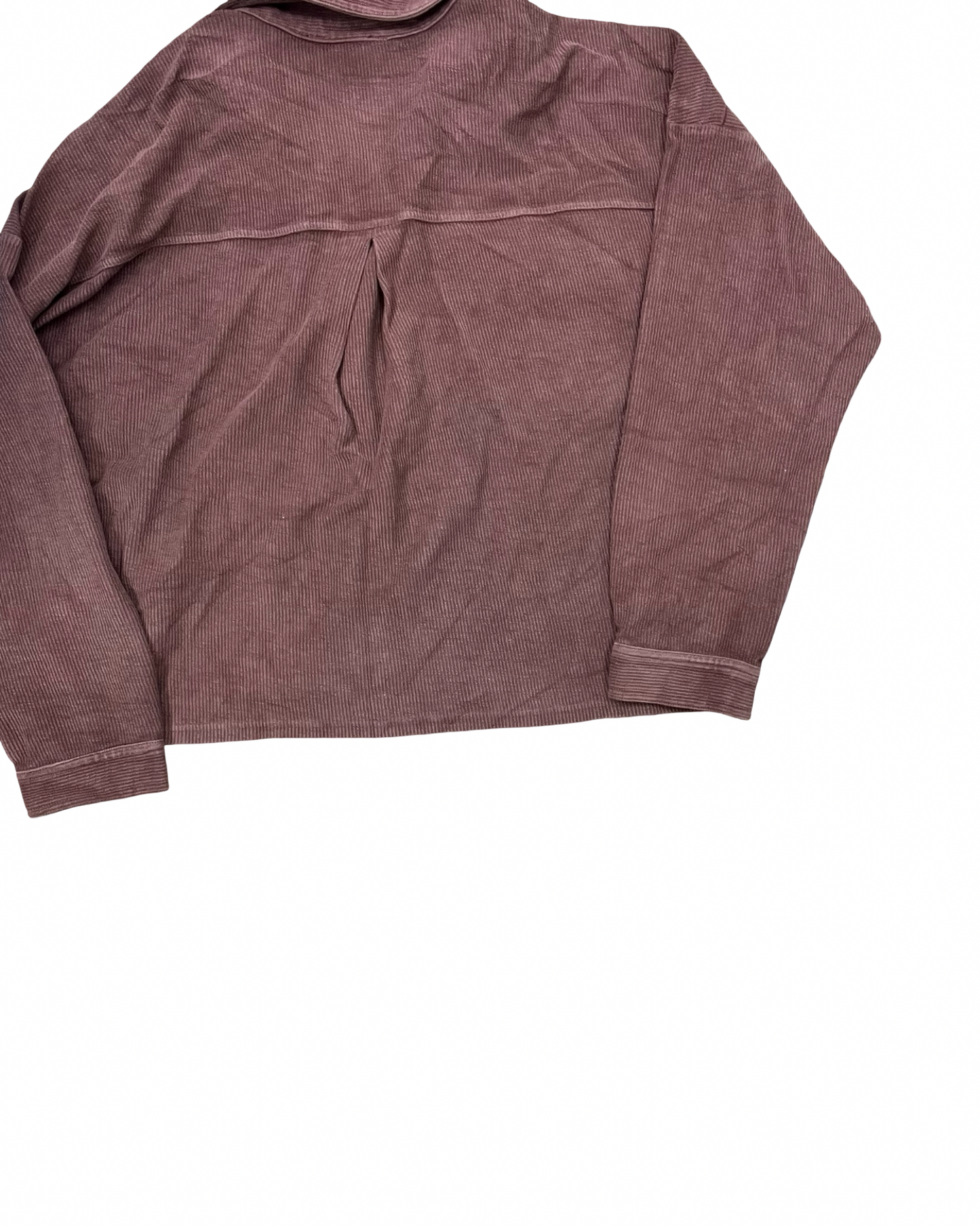 Jacket Shirt By Natural Reflections In Brown, Size:1X