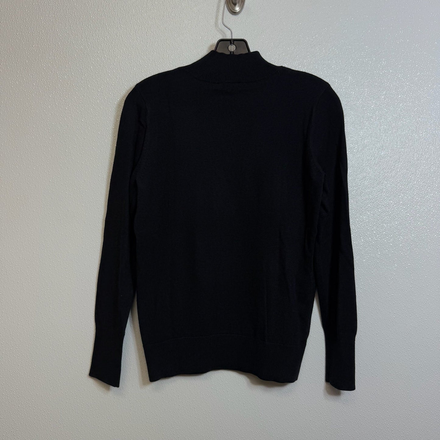 Top Long Sleeve By Ann Taylor In Black, Size: Mp