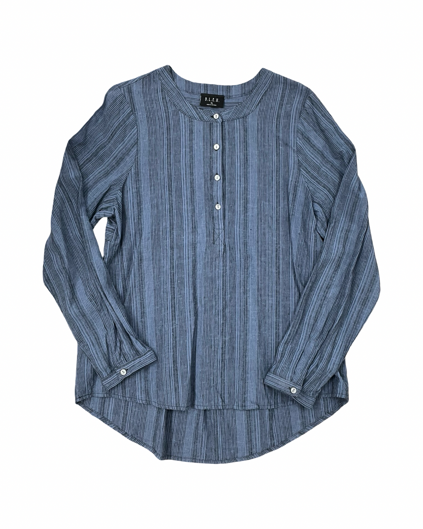 Top Ls By Bleu In Blue, Size:Xl