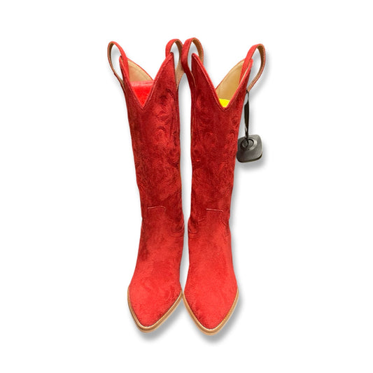 Boots Western By Altard State In Red, Size:6
