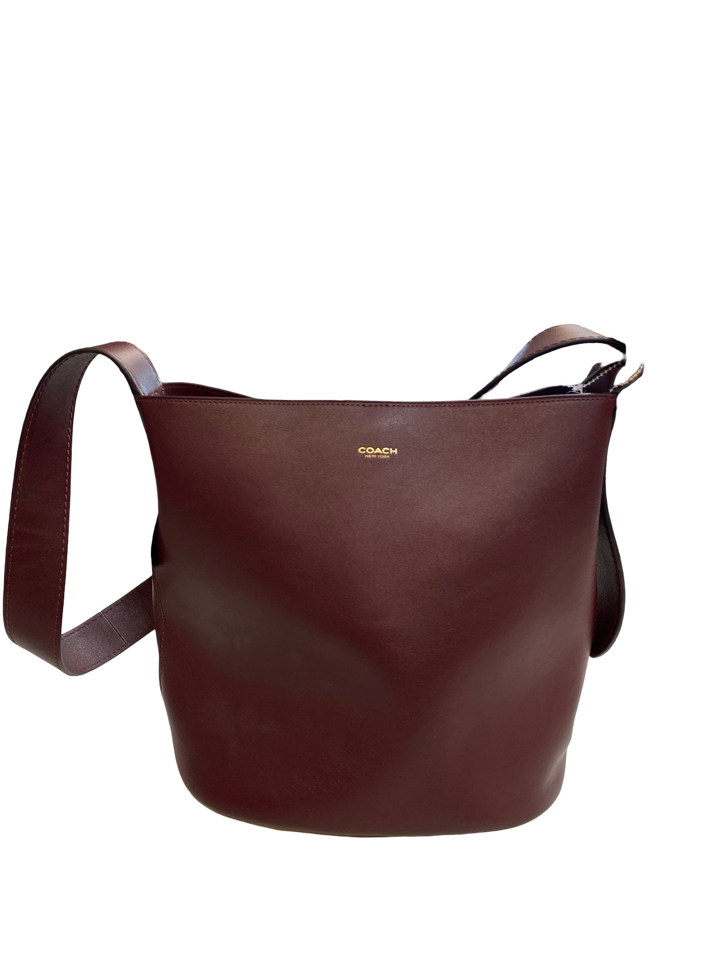 Handbag Designer By Coach In Purple, Size:Large