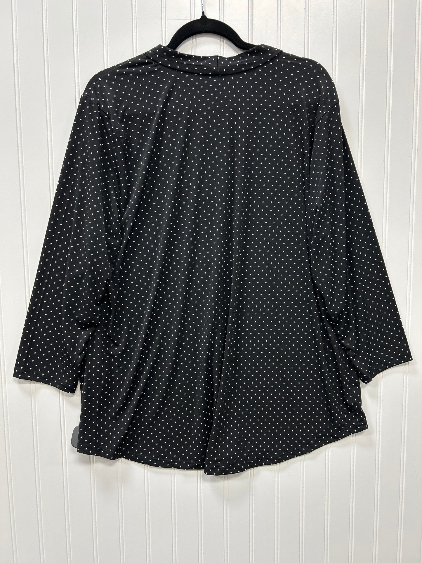 Top Ls By Charter Club In Black, Size:Xl