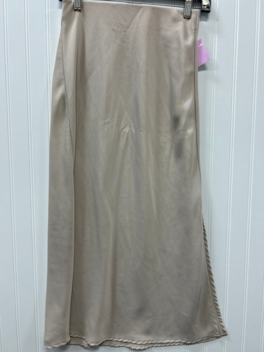 Skirt Maxi By A New Day In Cream, Size:Xs