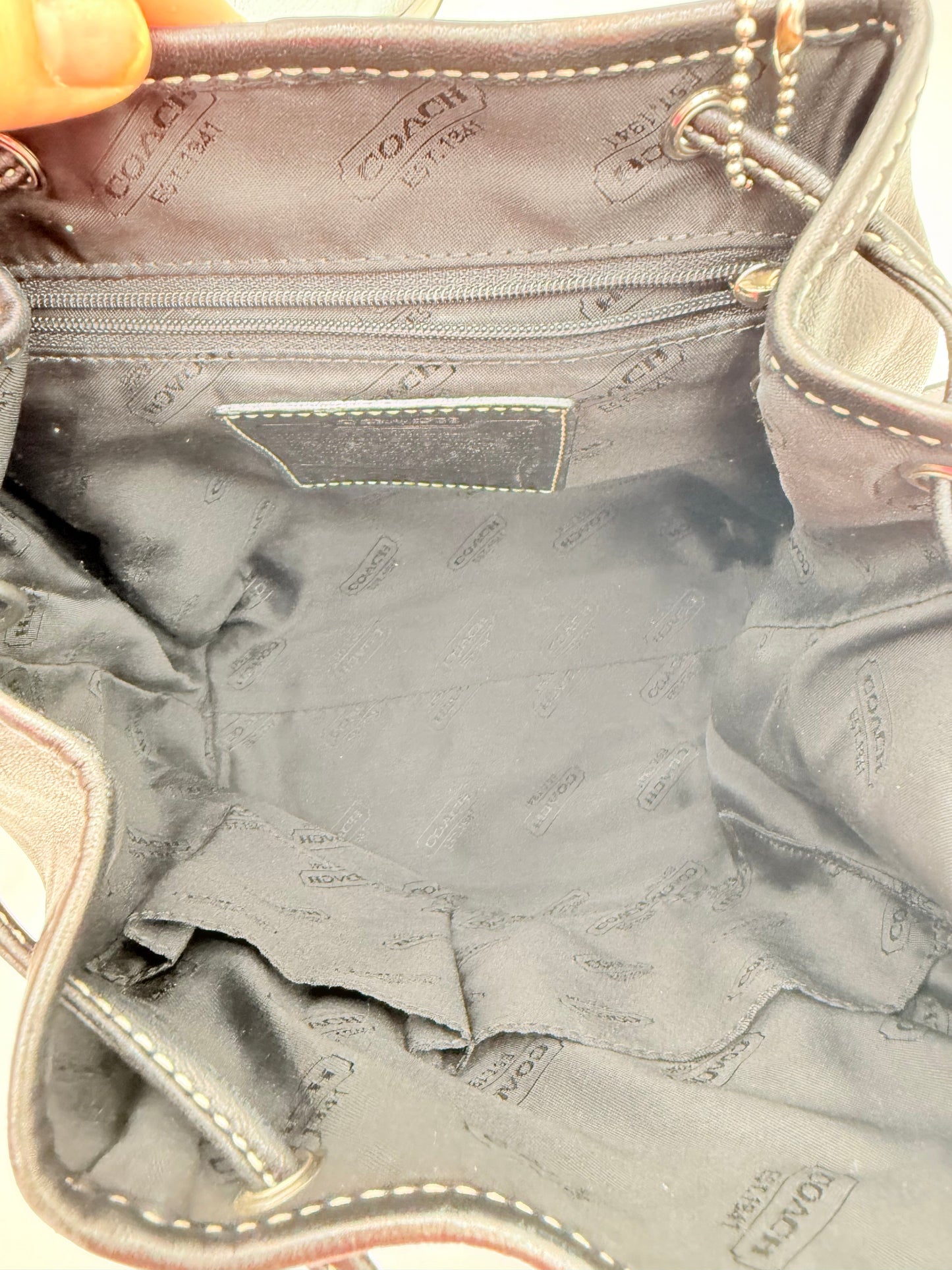 Backpack Designer By Coach, Size: Medium