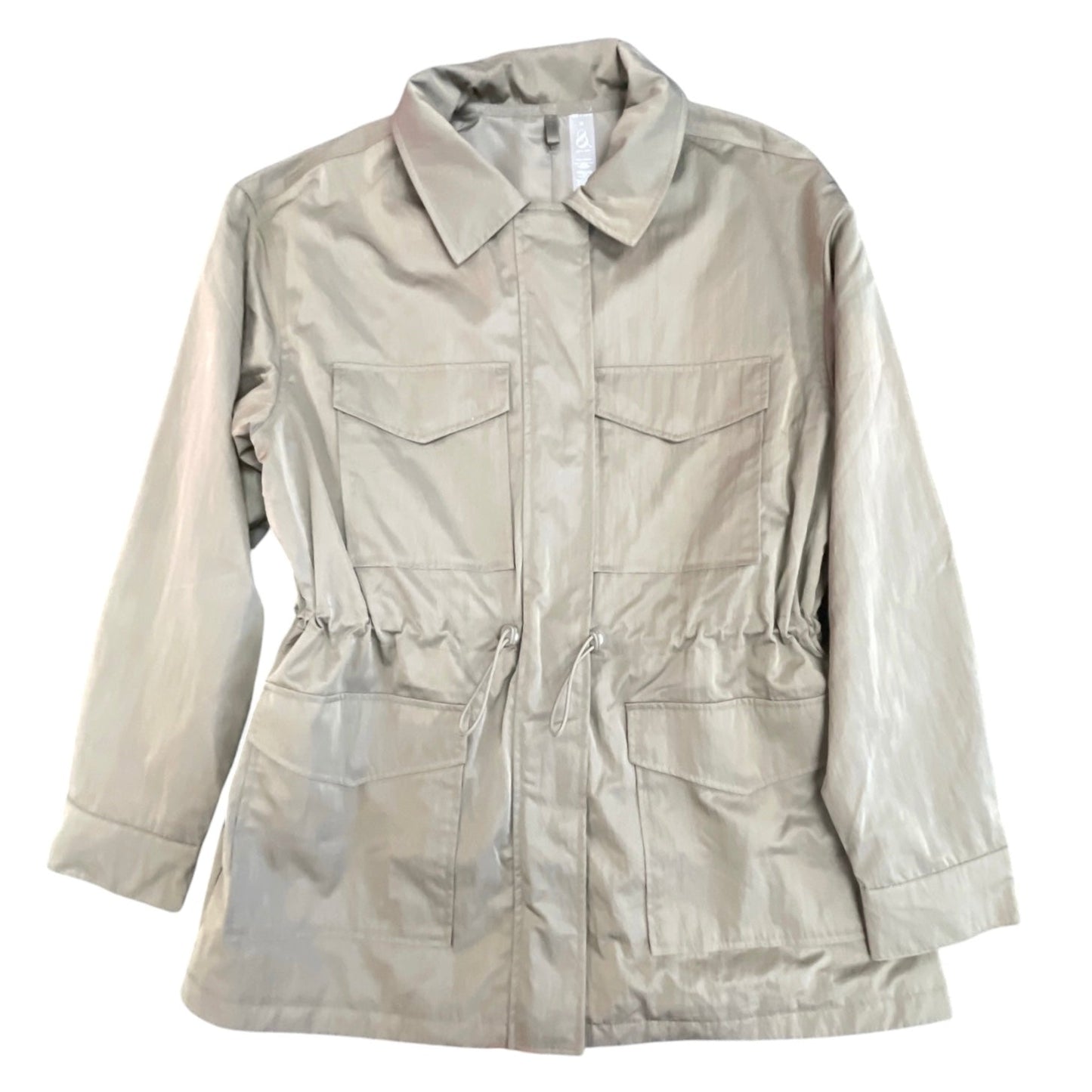 Jacket Utility By Lou And Grey In Taupe, Size: M