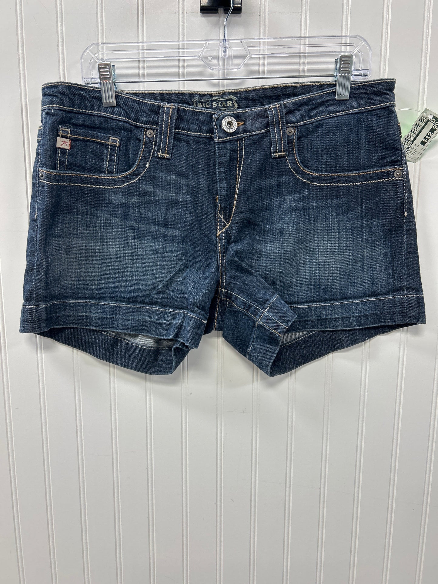 Shorts By Big Star In Blue Denim, Size:12