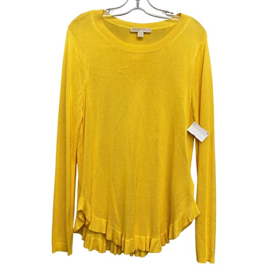 Top Ls By Michael By Michael Kors In Yellow, Size:M