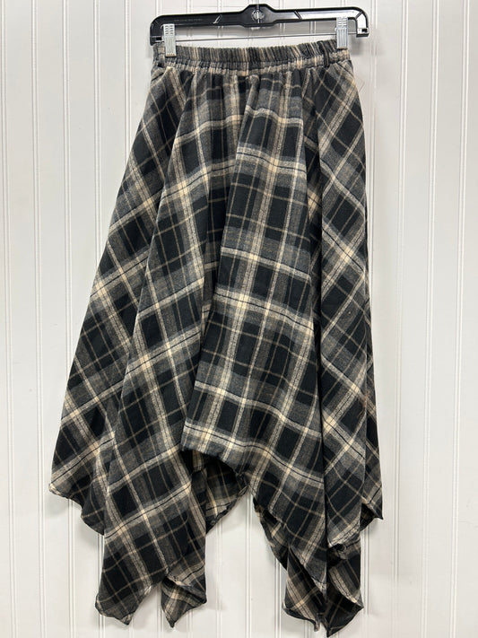 Skirt Maxi By Cmc In Brown & Grey, Size:S