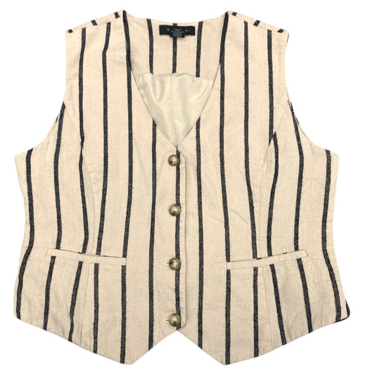 Vest Other By Tahari In Black & Brown, Size:Xl