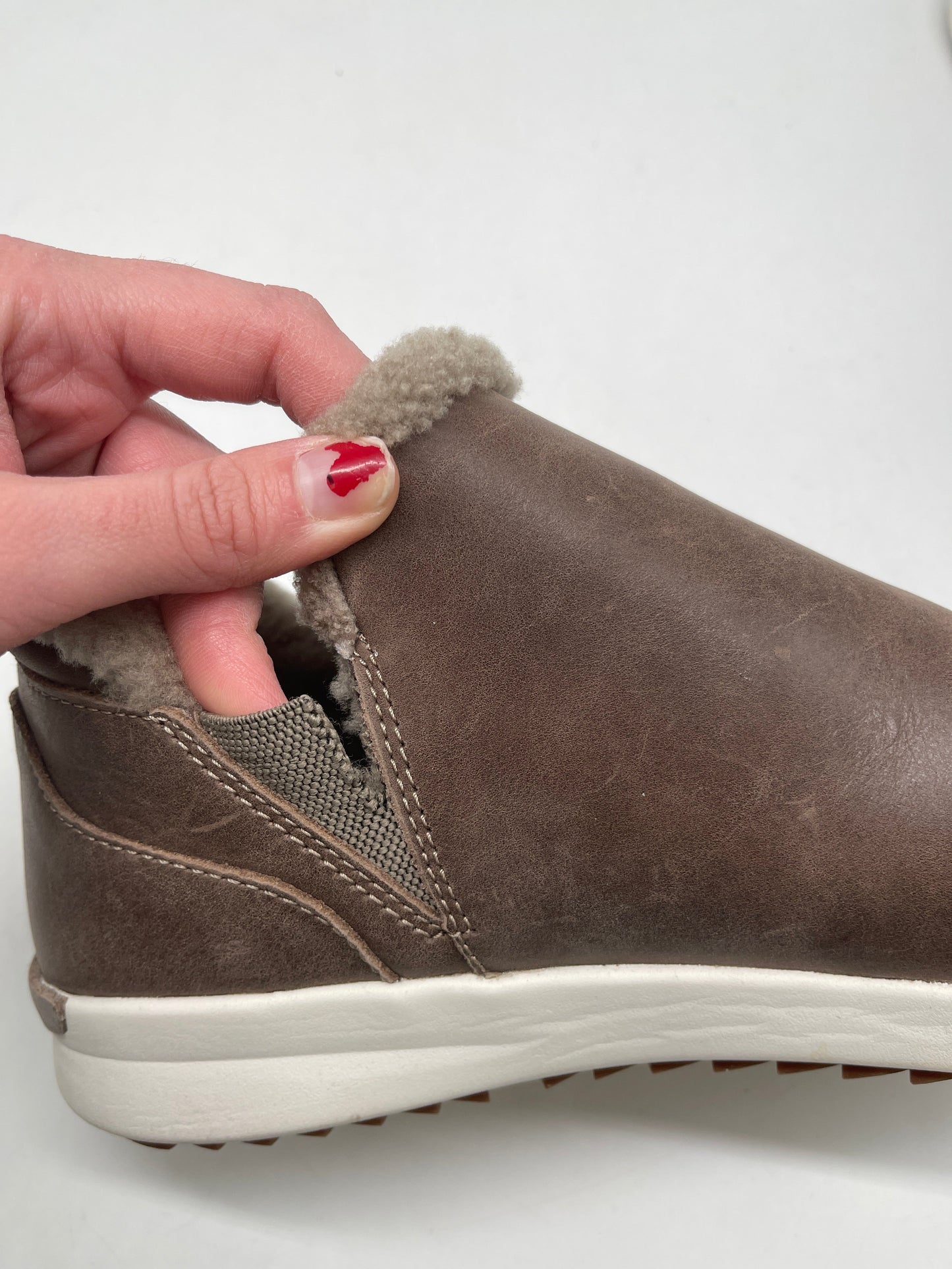 Boots Ankle Flats By Olukai In Brown, Size: 10