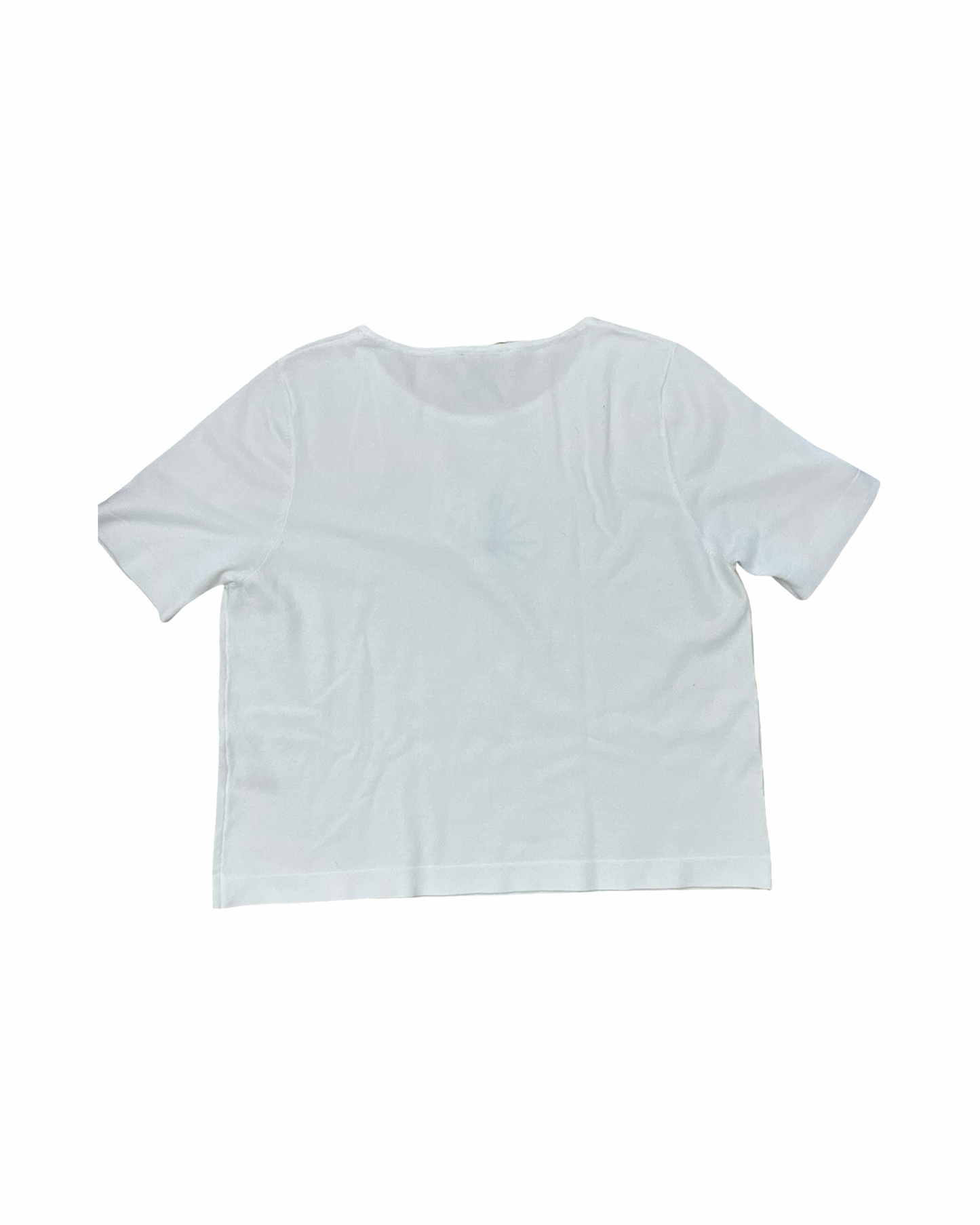 Top Ss By Milano In White, Size:Xl