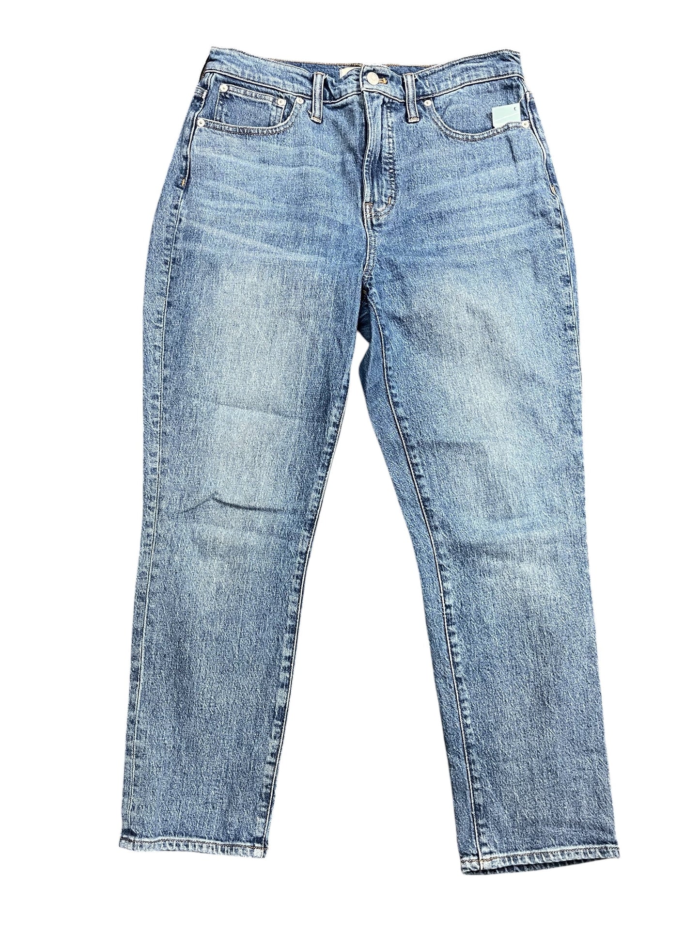 Jeans Straight By Madewell In Blue Denim, Size:8