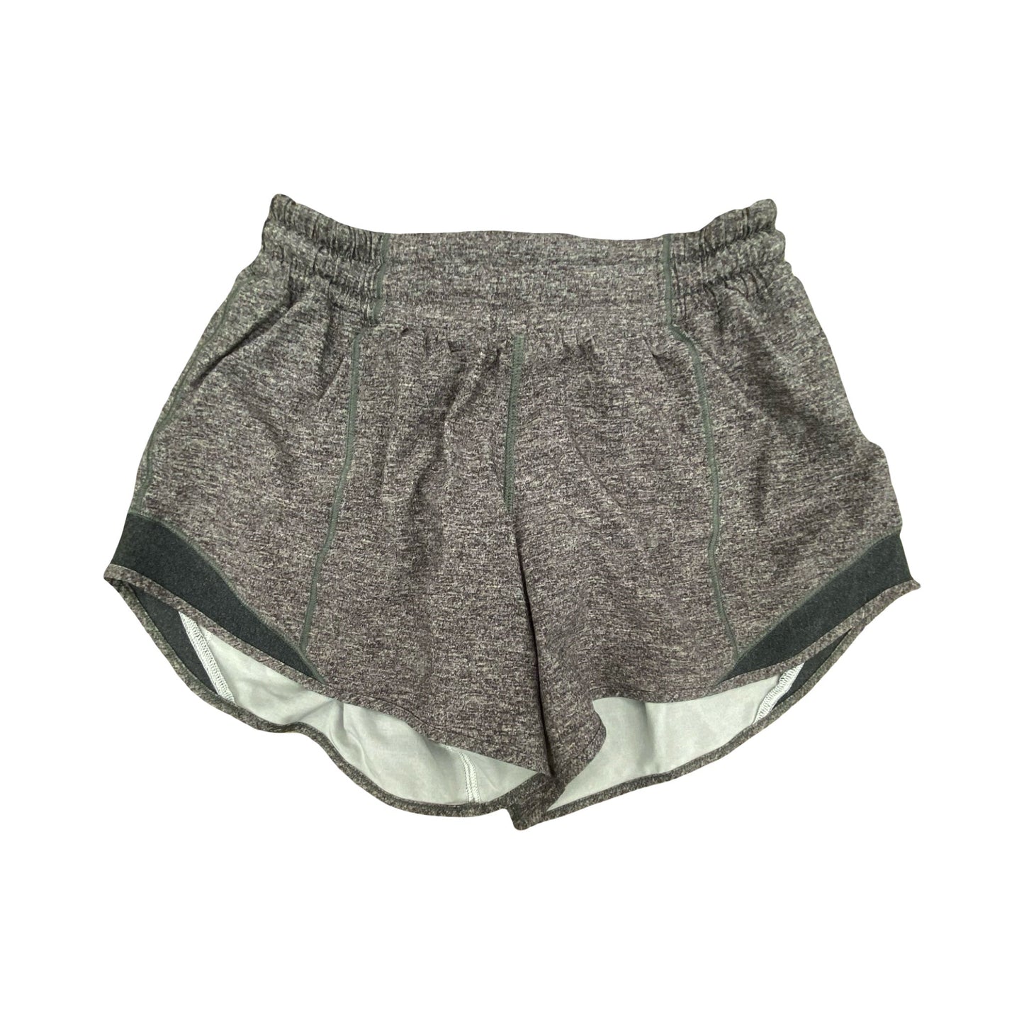 Athletic Shorts By Lululemon In Grey, Size:4L