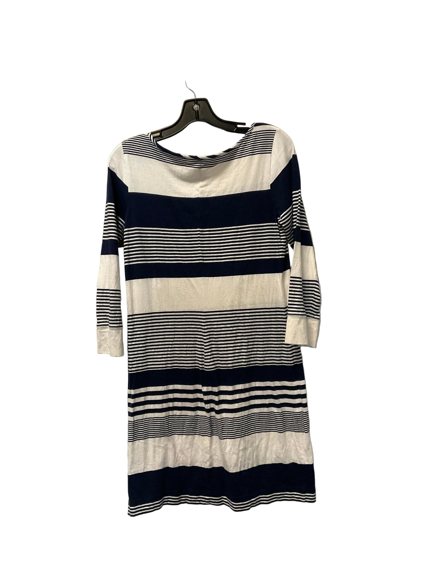 Dress Designer By Lilly Pulitzer In Blue & White, Size: M